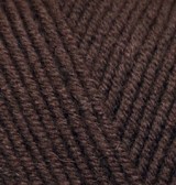 Lanagold (Alize) 26 шоколад, пряжа 100г
