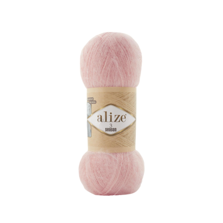 3 Season (Alize) 271 св.розовый, пряжа 100г