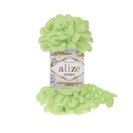 Puffy (Alize) 41 салат, пряжа 100г