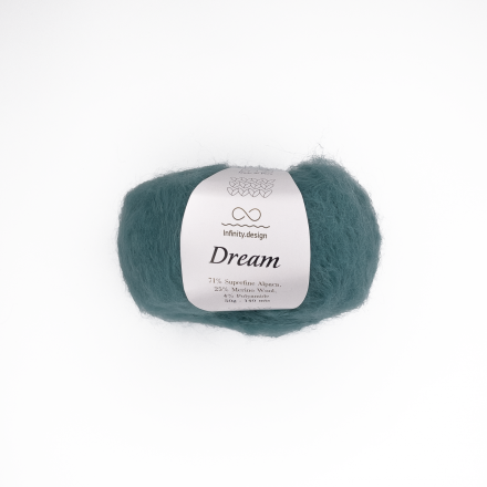 Dream (Infinity) 7252 морская волна, пряжа 50г