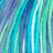 Jeans Crazy (Yarnart) 7204 бирюзовый принт, пряжа 50г
