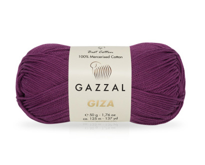 Giza (Gazzal) 2467 сливовый, пряжа 50г