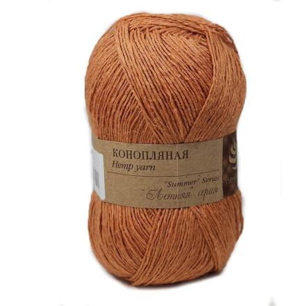 Конопляная (Пехорка) 1002 Карамель, пряжа 50г