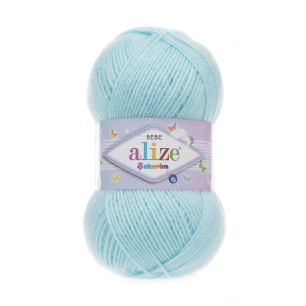 Sekerim Bebe (Alize) 189 св.бирюзовый, пряжа 100г