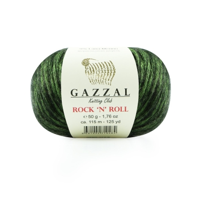 Rock-n-Roll (Gazzal) 13910 папоротник, пряжа 50г