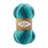 Superlana maxi batik (Alize) 7801 бирюзовый принт, пряжа 100г
