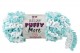 Puffy More (Alize) 6269 мята-белый, пряжа 150г