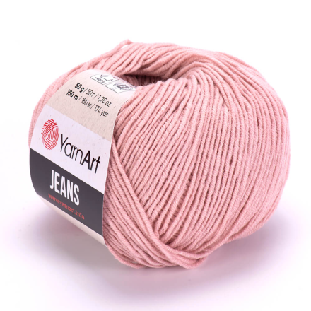 Jeans (Yarnart) 83 св.розовый, пряжа 50г