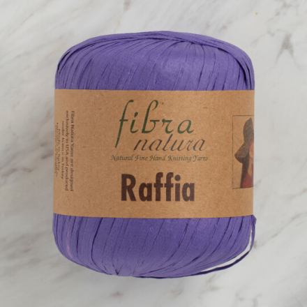 Raffia (Fibra Natura) 116-08 фиолетовый, пряжа 40г