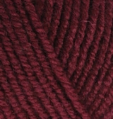 Superlana Midi (Alize) 57 бордо, пряжа 100г