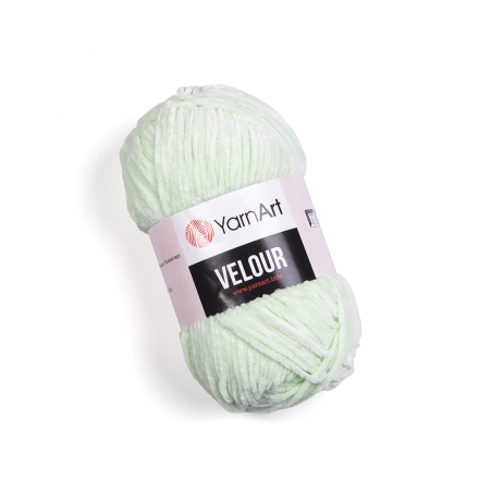 Velour (Yarnart) 845 св.салат, пряжа 100г