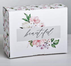 4562399 &quot;Beautiful&quot; коробка подарочная 30х23х12 см