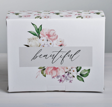 4562399 &quot;Beautiful&quot; коробка подарочная 30х23х12 см