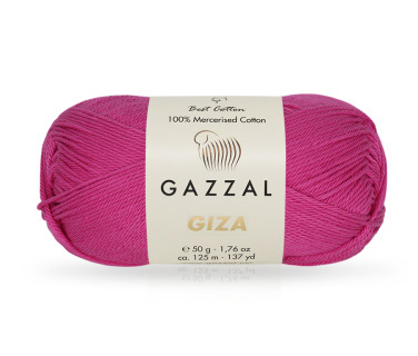 Giza (Gazzal) 2469 фуксия, пряжа 50г