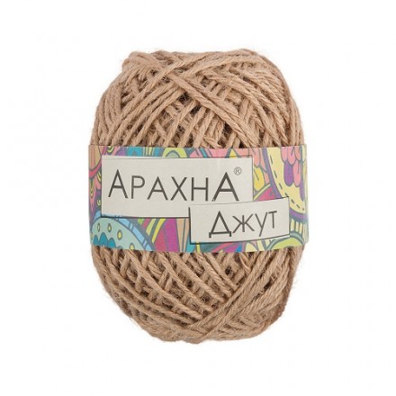 Jute (Arachna) 005 розово-бежевый, 100г