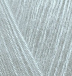 Angora Gold (Alize) 21 серый, пряжа 100г