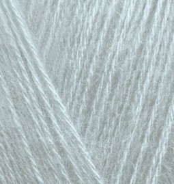 Angora Gold (Alize) 21 серый, пряжа 100г