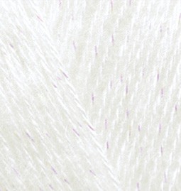 Angora Gold Simli (Alize) 450 жемчужный, пряжа 100г
