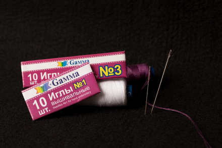 NIR-23 № 3 вышивальные иглы 10шт в конверте
