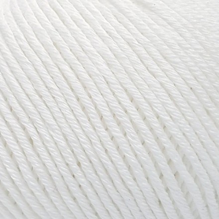Organic Baby Cotton (Gazzal) 415 белый, пряжа 50г