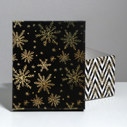 3640294 &quot;Золотой праздник&quot; складная коробка 31х25,5х16 см