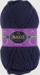 Arctic (Nako) 6076 темно-синий, пряжа 100г