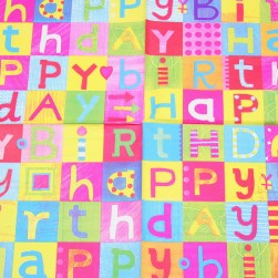 л0008 &quot;Happy birthday&quot; салфетка для декупажа  33х33 см
