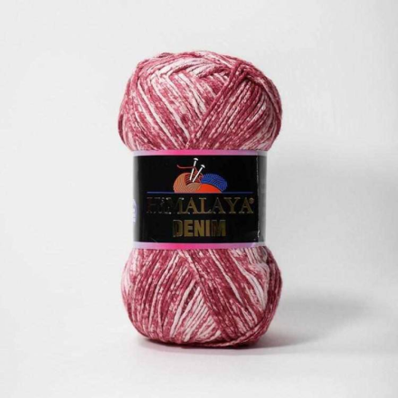 Denim (Himalaya) 115-02 бордовый, пряжа 50г