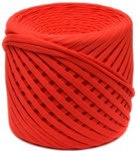 Лента (трикотаж) 03 красный, пряжа 320-350г