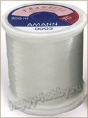 Мононить AMANN TRANSFIL для бисероплетения  (бесцветная)