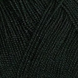 Бисерная (Пехорка) 02 черный, пряжа 100г