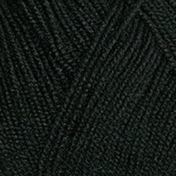 Бисерная (Пехорка) 02 черный, пряжа 100г
