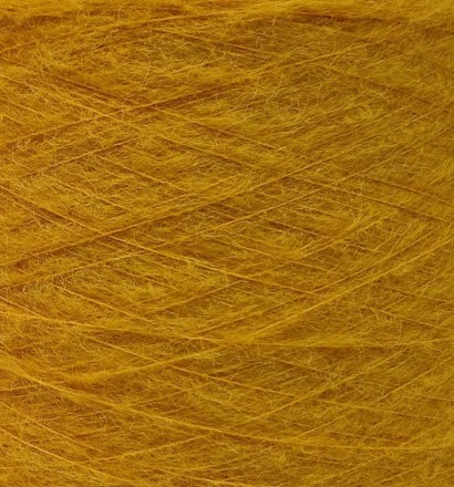 Honey (lineapiu) a8108 горчица, пряжа бобинная итальянская 1г