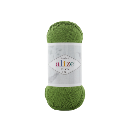 Diva Fine Forever (Alize) 210 аспарагус, пряжа 100г
