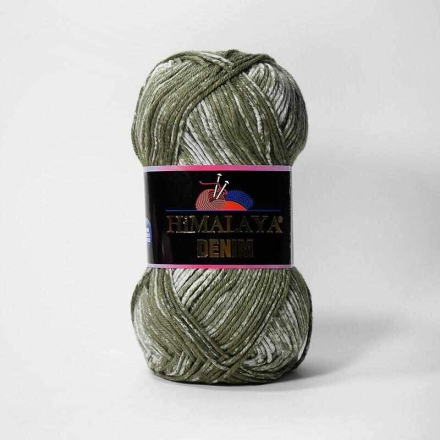Denim (Himalaya) 115-03 хаки, пряжа 50г