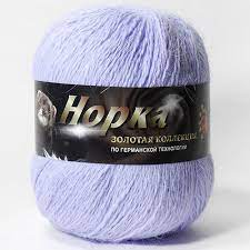 Норка длинноворсная (Color city) 844 талая вода, пряжа 50г