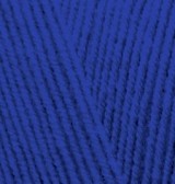 Lanagold Fine (Alize) 141 василек, пряжа 100г
