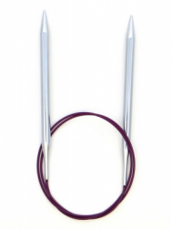 11343 Nova Metal KnitPro спицы круговые 7 мм 80 см