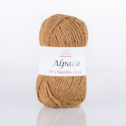 Alpaca (Infinity) 0855 горчица, пряжа 50г