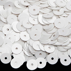 1004 цв.Bianco Ghiaccio Opaline, пайетки итальянские 3мм 3г
