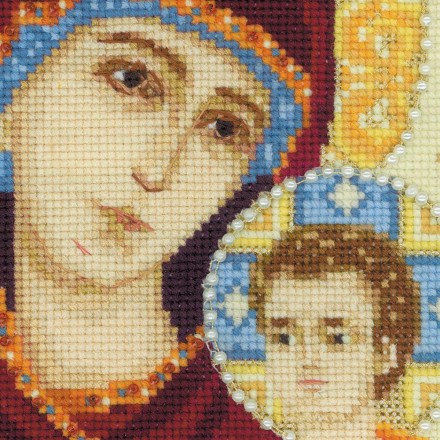 1575 &quot;Богоматерь Иверская&quot; набор для вышивания крестом