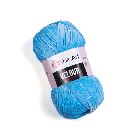 Velour (Yarnart) 850 гол.бирюза, пряжа 100г