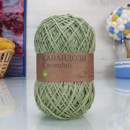 Кавандоли (Россия) 09 конопляный, пряжа 100г