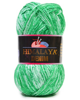 Denim (Himalaya) 115-15 салатовый, пряжа 50г