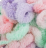 Puffy Color (Alize) 5938 сирень салат розовый, пряжа 100г