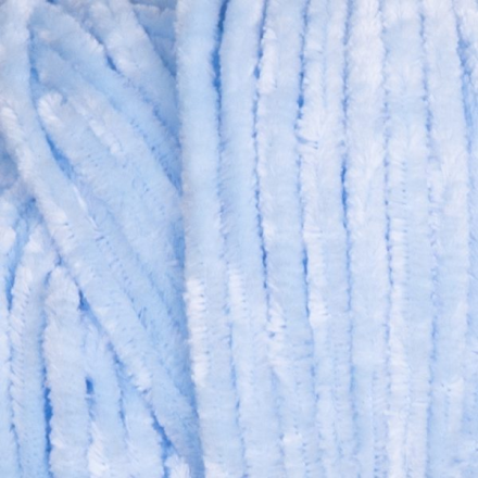 Velour (Yarnart) 851 голубой, пряжа 100г