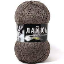 Лайка (Color city) 29606 капучино, пряжа 100г