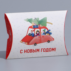 7828150 &quot;Машинка&quot; коробка подарочная 11х8х2 см