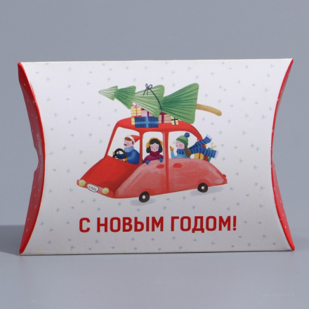 7828150 &quot;Машинка&quot; коробка подарочная 11х8х2 см