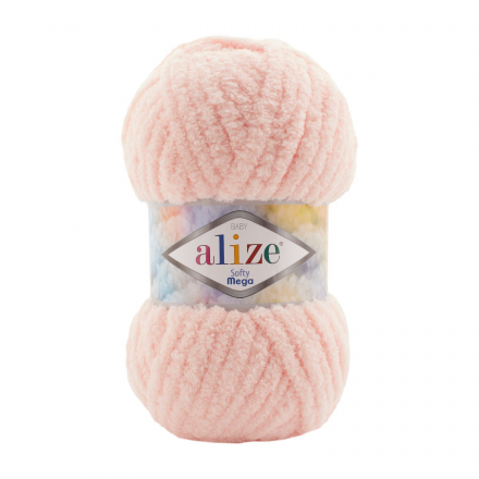 Softy Mega (Alize) 340 пудра, пряжа 100г